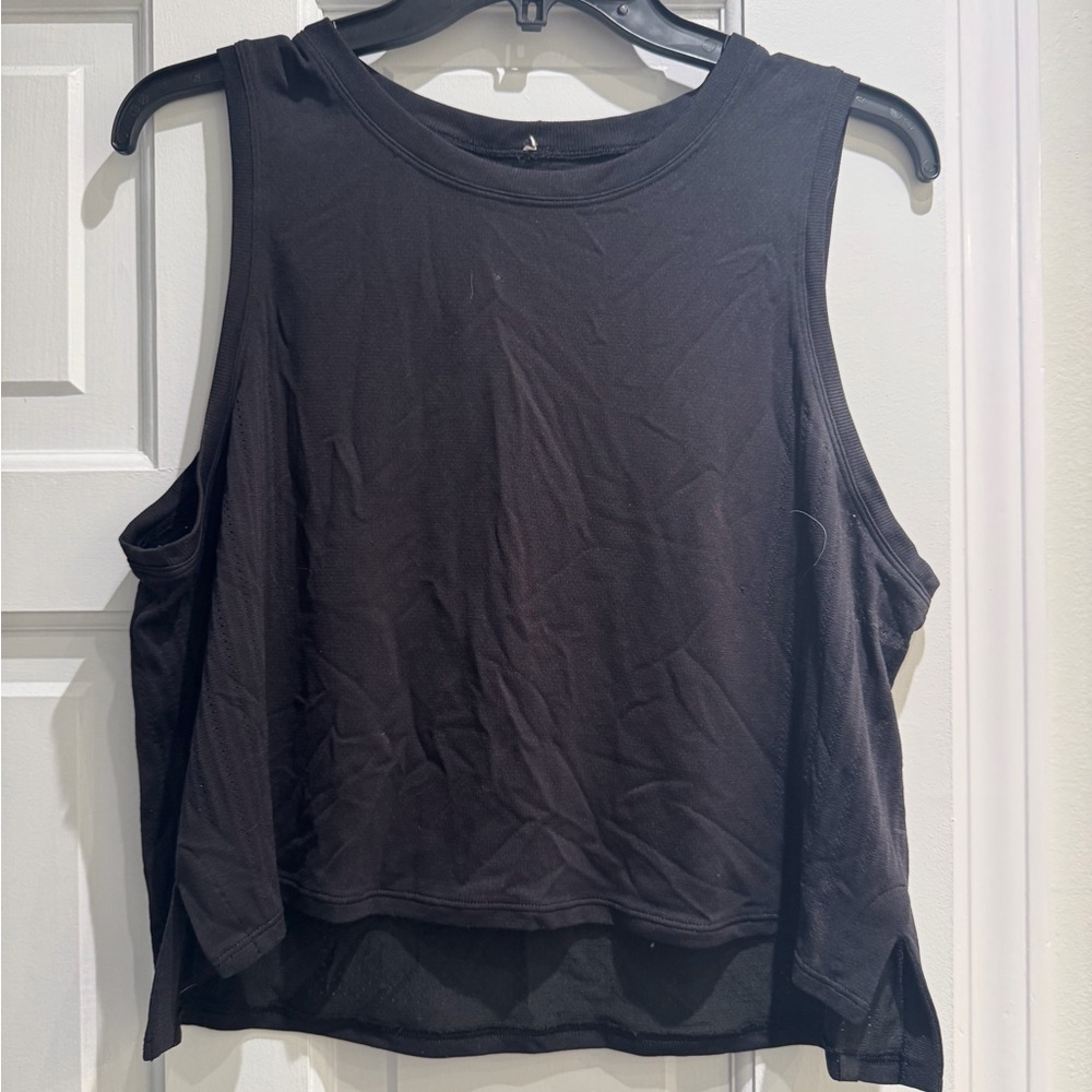 lululemon athletica Black Tank Top